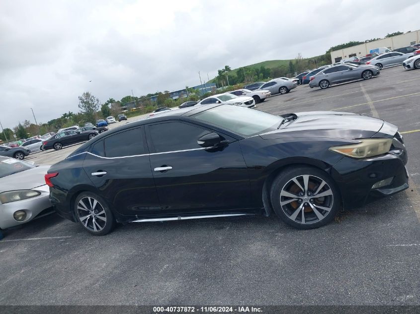 2017 Nissan Maxima 3.5 Sl VIN: 1N4AA6AP7HC390546 Lot: 40737872