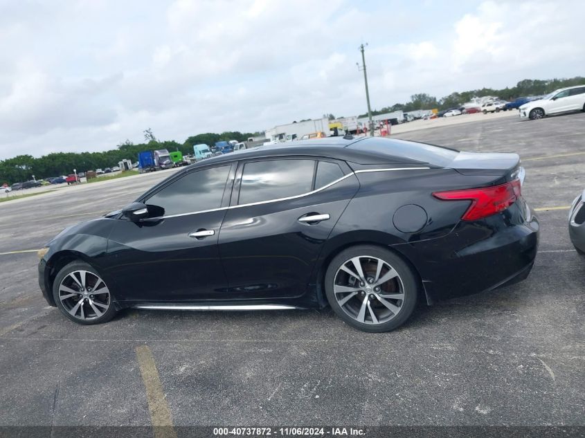 2017 Nissan Maxima 3.5 Sl VIN: 1N4AA6AP7HC390546 Lot: 40737872