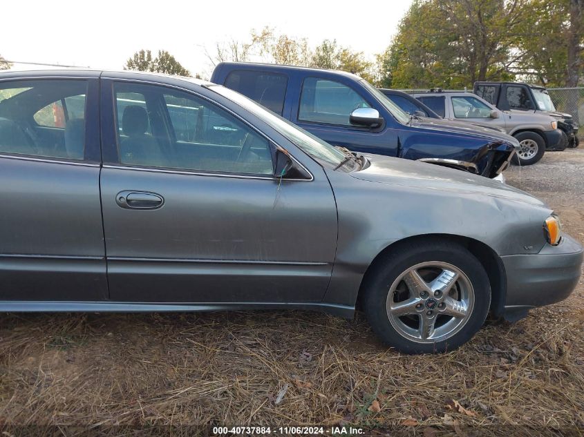 2004 Pontiac Grand Am Se1 VIN: 1G2NF52E44M579376 Lot: 40737884