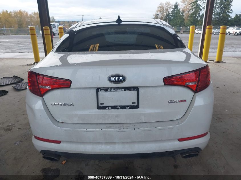 2011 Kia Optima Ex VIN: KNAGN4A75B5170702 Lot: 40737889