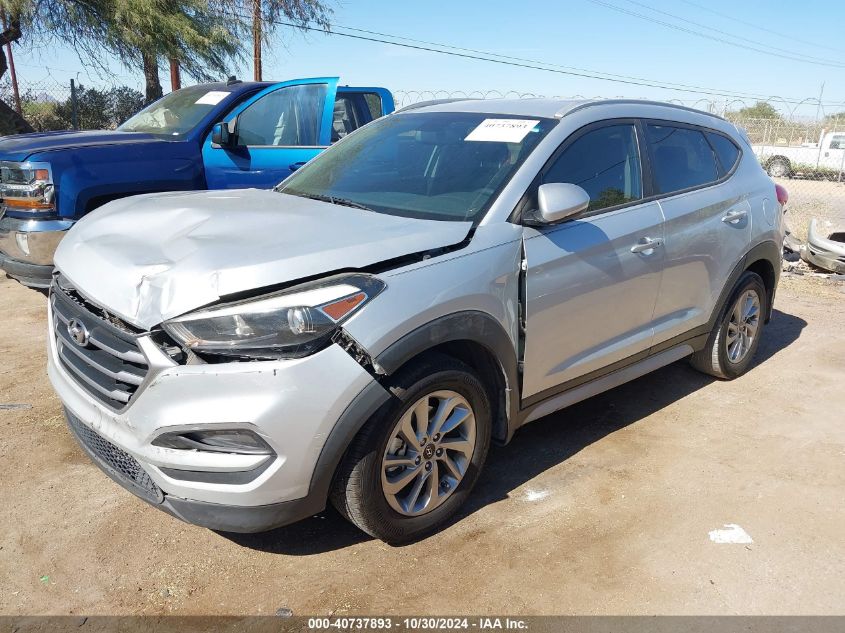 2018 Hyundai Tucson Sel Plus VIN: KM8J33A41JU717317 Lot: 40737893