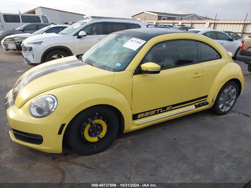 2012 Volkswagen Beetle 2.5L VIN: 3VWJX7AT0CM657963 Lot: 40737896