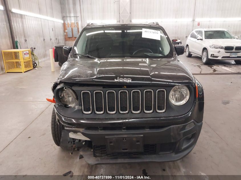 2015 Jeep Renegade Latitude VIN: ZACCJBBTOFPB64353 Lot: 40737899