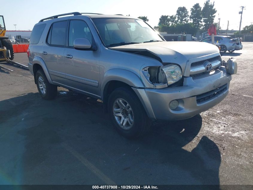 2006 Toyota Sequoia Sr5 V8 VIN: 5TDZT34A96S276069 Lot: 40737908