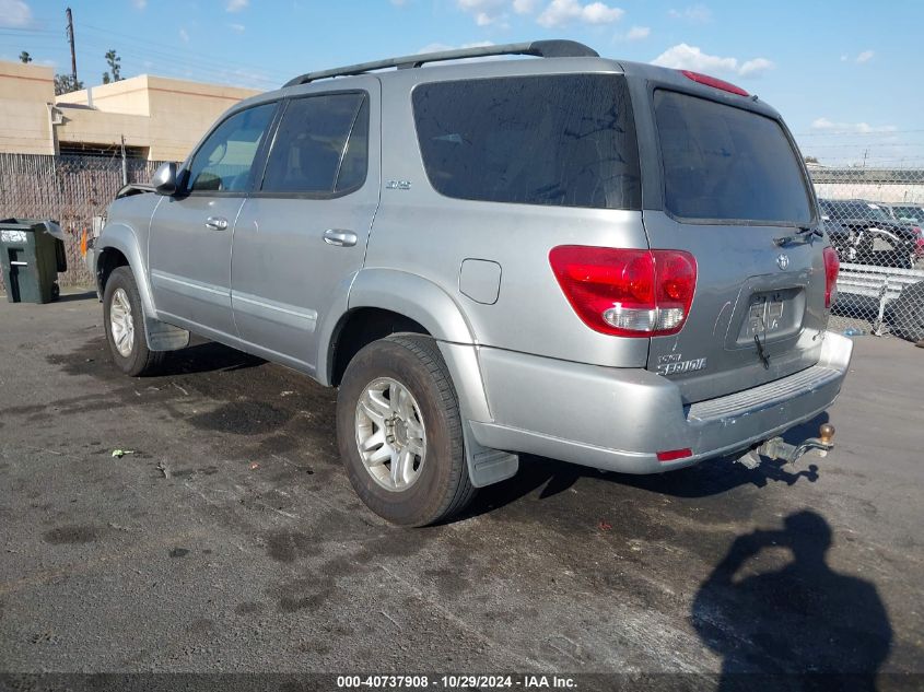 2006 Toyota Sequoia Sr5 V8 VIN: 5TDZT34A96S276069 Lot: 40737908