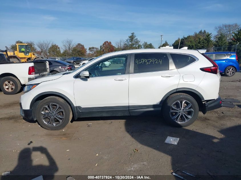 2022 Honda Cr-V Awd Ex VIN: 2HKRW2H58NH626293 Lot: 40737924