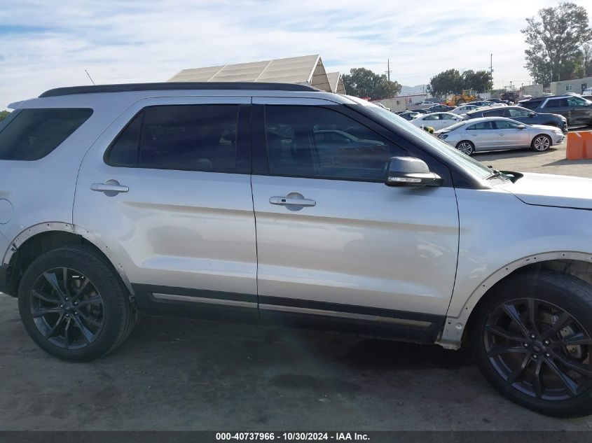 2019 Ford Explorer Xlt VIN: 1FM5K7DH7KGA41630 Lot: 40737966