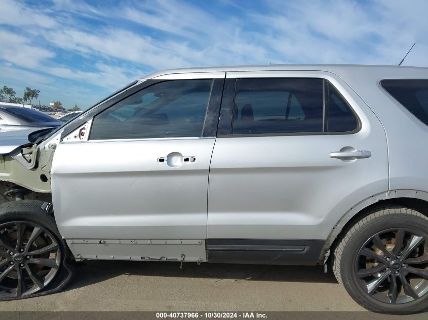 VIN 1FM5K7DH7KGA41630 2019 FORD EXPLORER XLT