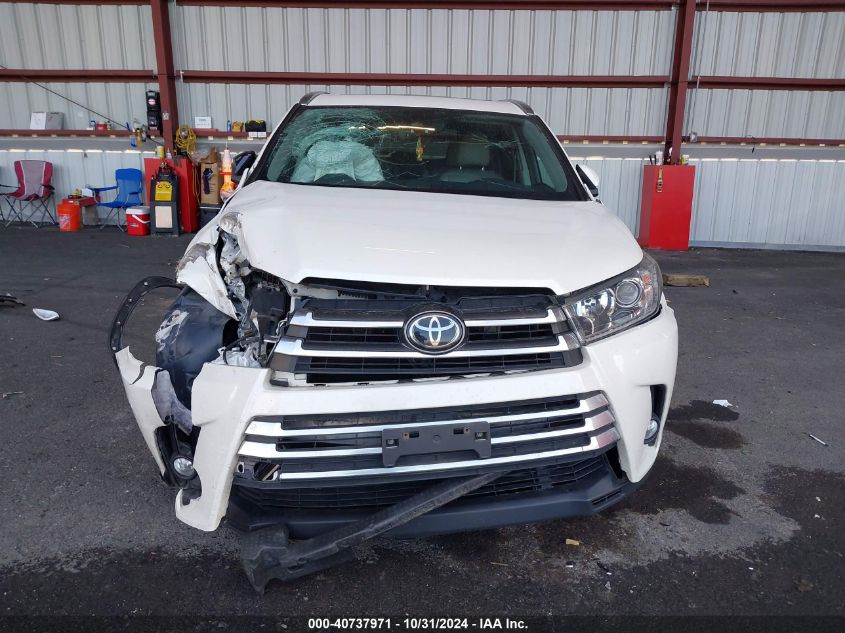 2017 Toyota Highlander Limited VIN: 5TDDZRFHXHS378411 Lot: 40737971