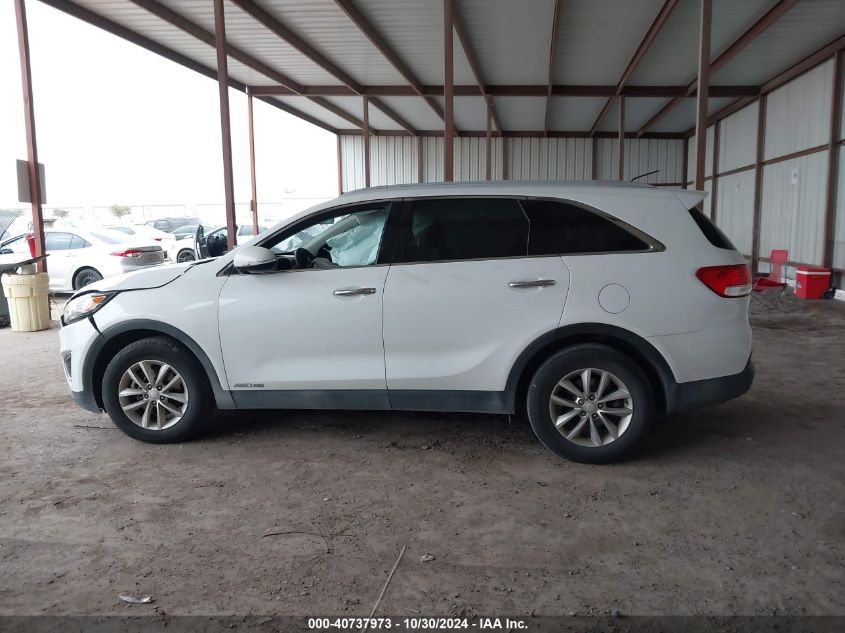 2016 Kia Sorento 3.3L Lx VIN: 5XYPGDA55GG177014 Lot: 40737973