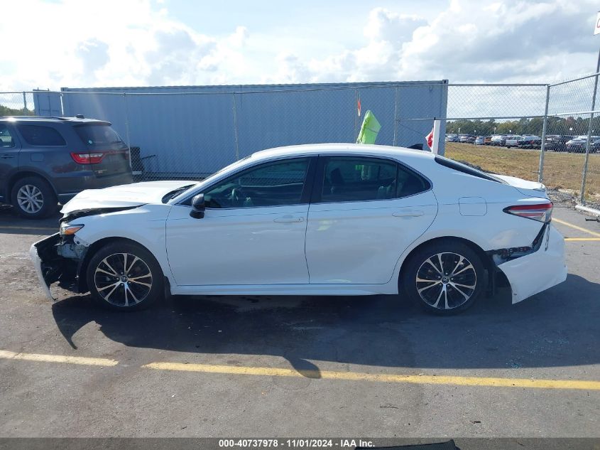 2019 Toyota Camry Se VIN: 4T1B11HK0KU752855 Lot: 40737978