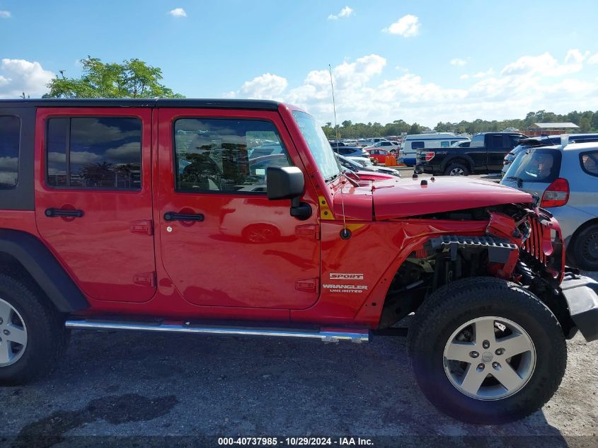 2011 Jeep Wrangler Unlimited Sport VIN: 1J4HA3H1XBL590184 Lot: 40737985