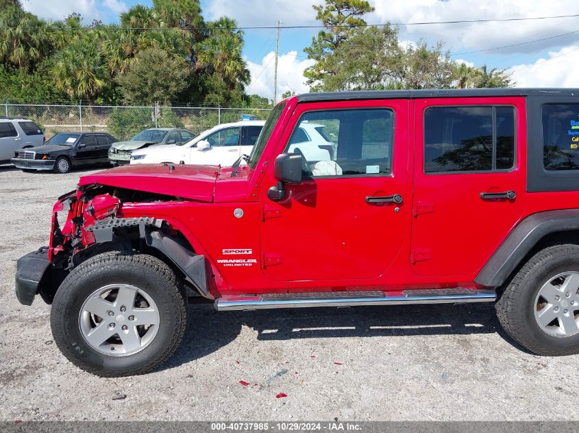 2011 Jeep Wrangler Unlimited Sport VIN: 1J4HA3H1XBL590184 Lot: 40737985