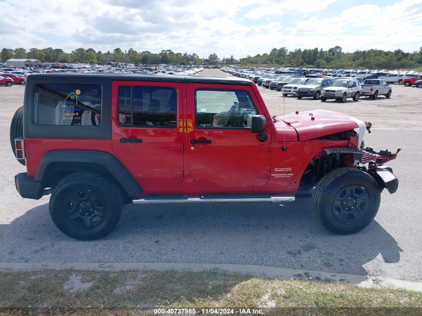 2011 Jeep Wrangler Unlimited Sport VIN: 1J4HA3H1XBL590184 Lot: 40737985