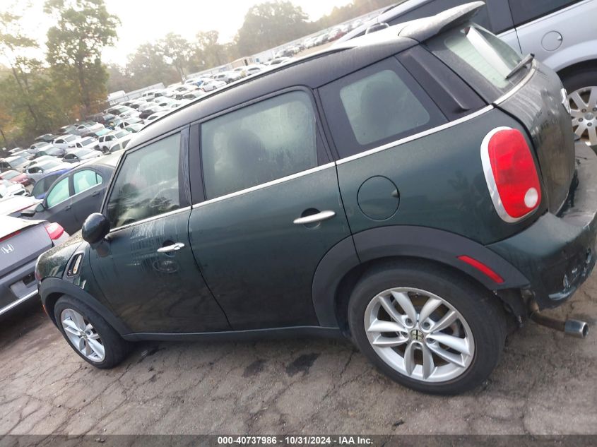 2012 Mini Cooper S Countryman VIN: WMWZC3C55CWL82323 Lot: 40737986