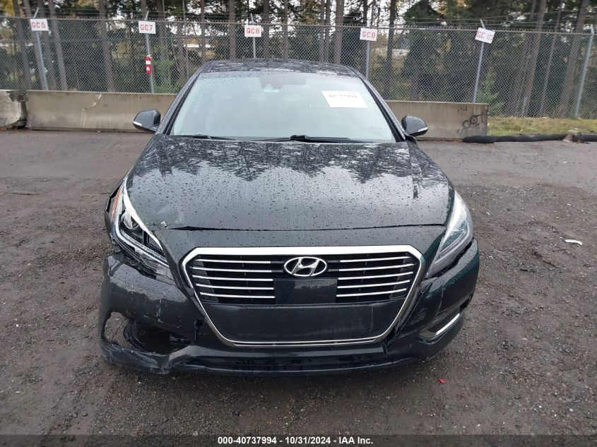 2017 Hyundai Sonata Hybrid Limited VIN: KMHE34L33HA074590 Lot: 40737994