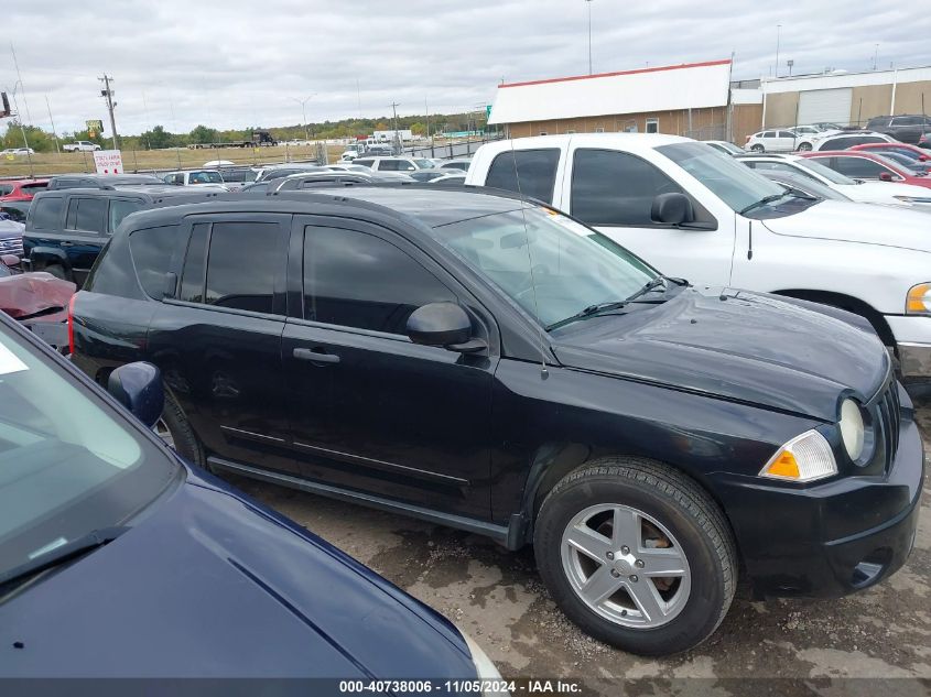 2008 Jeep Compass Sport VIN: 1J8FF47WX8D772108 Lot: 40738006