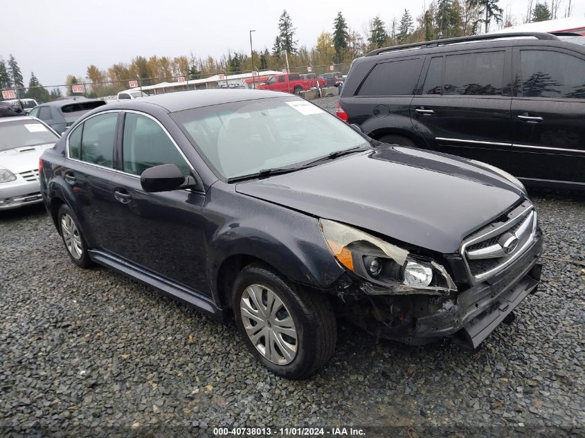 2012 Subaru Legacy 2.5I VIN: 4S3BMAA64C1008610 Lot: 40738013