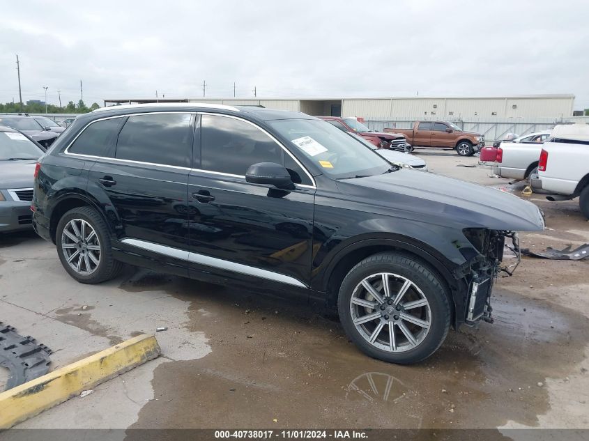 2018 Audi Q7 3.0T Premium VIN: WA1VAAF74JD021662 Lot: 40738017