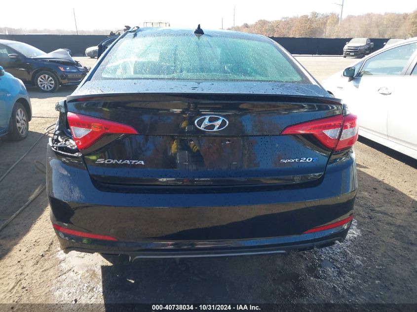 2015 Hyundai Sonata Sport 2.0T VIN: 5NPE34AB0FH099483 Lot: 40738034