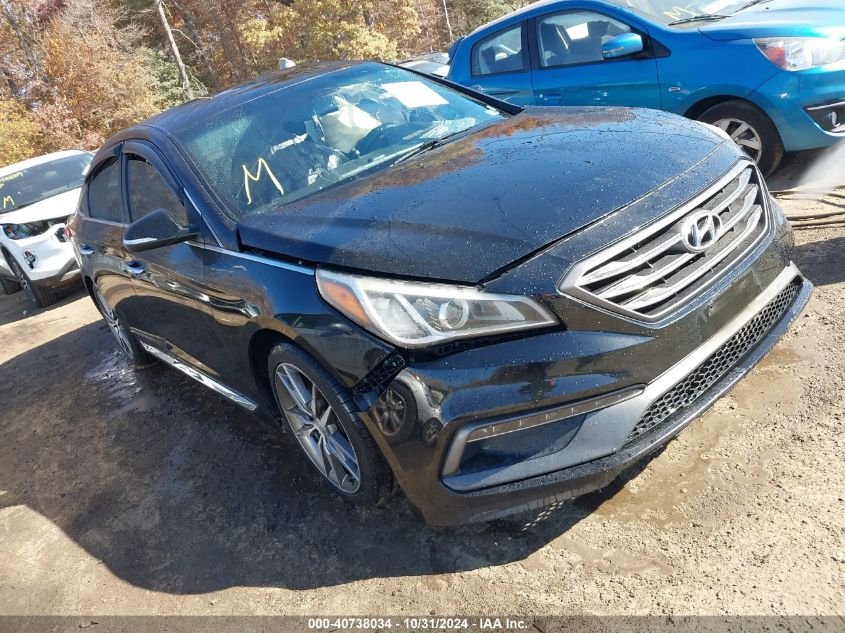 VIN 5NPE34AB0FH099483 2015 Hyundai Sonata, Sport 2.0T no.1