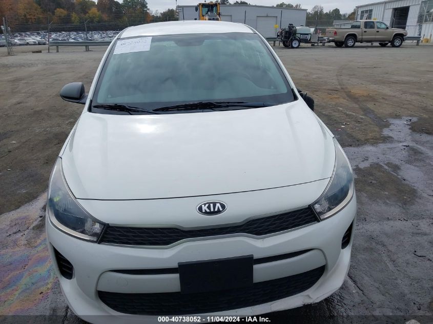 2018 Kia Rio Lx VIN: 3KPA25AB3JE095108 Lot: 40738052