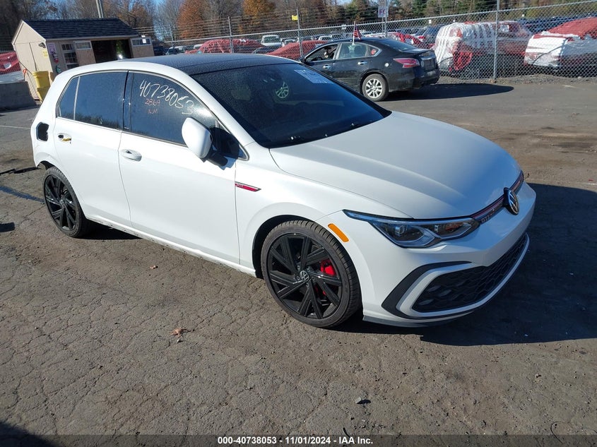 2022 VOLKSWAGEN GOLF GTI 2.0T SE - WVW487CD0NW175550