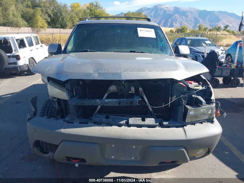 2002 Chevrolet Avalanche 1500 VIN: 3GNEK13TX2G113553 Lot: 40738055