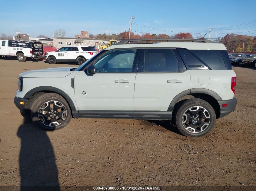 2023 Ford Bronco Sport Outer Banks VIN: 3FMCR9C68PRD82937 Lot: 40738065