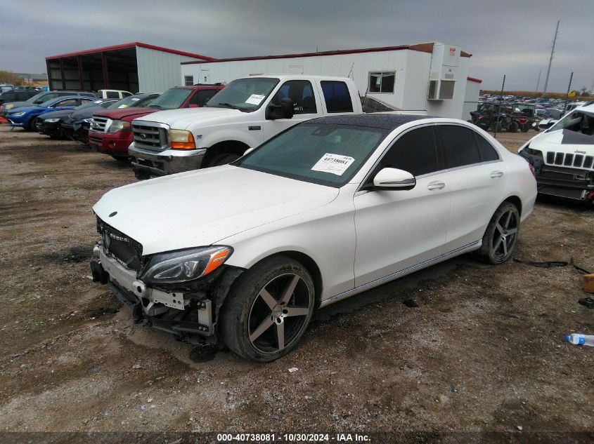 2017 Mercedes-Benz C 300 4Matic/Luxury 4Matic/Sport 4Matic VIN: 55SWF4KB8HU199793 Lot: 40738081