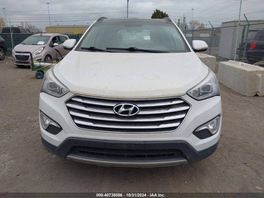 2016 Hyundai Santa Fe Se VIN: KM8SRDHFXGU139954 Lot: 40738086