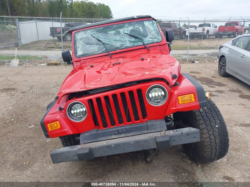 2004 Jeep Wrangler Sport VIN: 1J4FA49S94P701095 Lot: 40738094