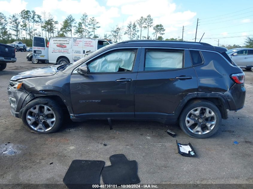 2020 Jeep Compass Limited 4X4 VIN: 3C4NJDCBXLT147988 Lot: 40738101