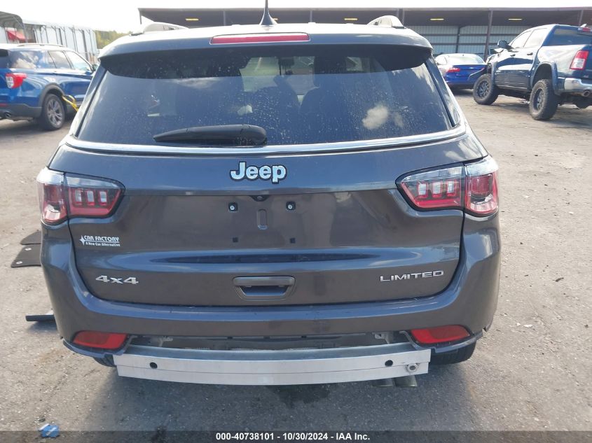 2020 Jeep Compass Limited 4X4 VIN: 3C4NJDCBXLT147988 Lot: 40738101