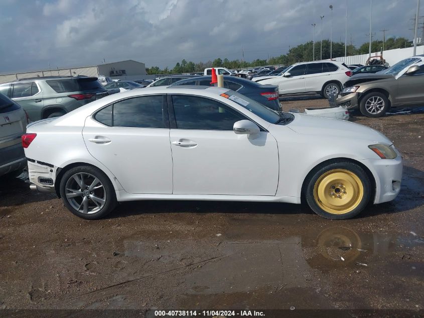 2009 Lexus Is 250 VIN: JTHBK262792090996 Lot: 40738114