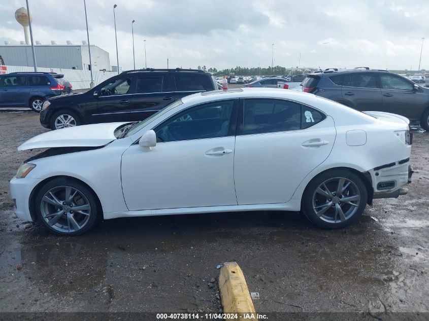 2009 Lexus Is 250 VIN: JTHBK262792090996 Lot: 40738114