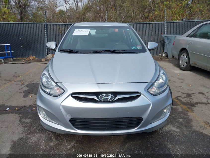 2013 Hyundai Accent Gls VIN: KMHCU4AE4DU436279 Lot: 40738133