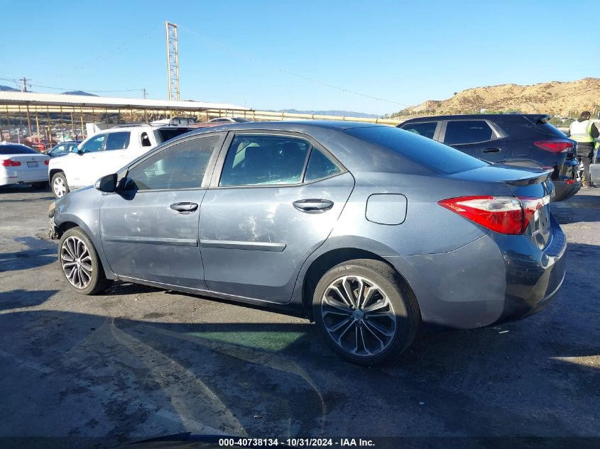 2014 Toyota Corolla S Plus VIN: 2T1BURHE0EC080270 Lot: 40738134