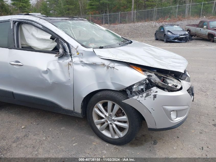 2012 Hyundai Tucson Limited VIN: KM8JUCAC7CU434167 Lot: 40738155