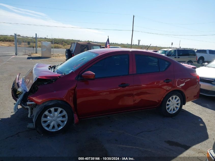 2016 Nissan Versa 1.6 S+ VIN: 3N1CN7AP0GL832621 Lot: 40738166