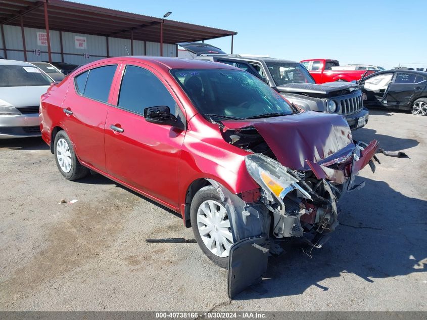 VIN 3N1CN7AP0GL832621 2016 Nissan Versa, 1.6 S+ no.1