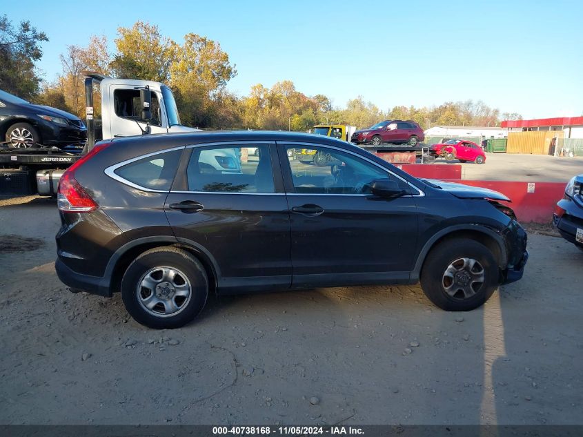 2013 HONDA CR-V LX - 5J6RM3H39DL046601