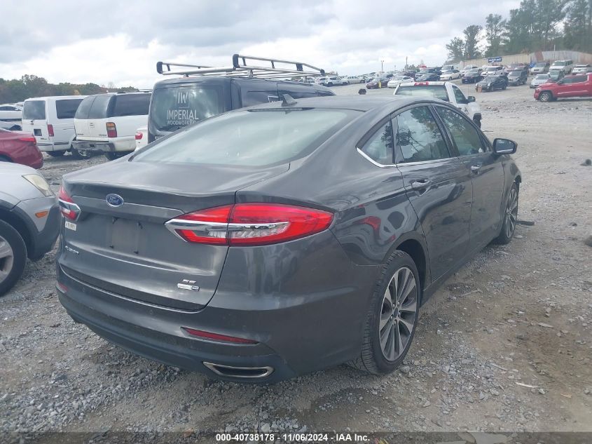 VIN 3FA6P0T97KR236489 2019 Ford Fusion, SE no.4