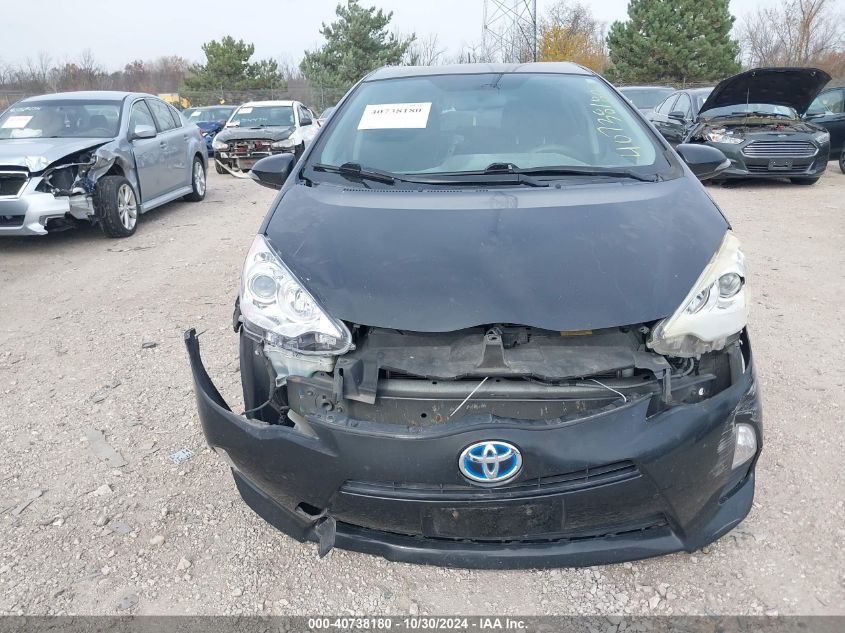 2012 Toyota Prius C Three VIN: JTDKDTB30C1029339 Lot: 40738180