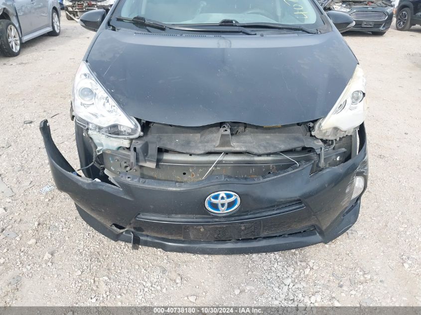 2012 Toyota Prius C Three VIN: JTDKDTB30C1029339 Lot: 40738180