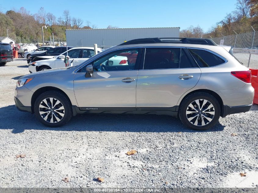 2015 Subaru Outback 3.6R Limited VIN: 4S4BSELC4F3276903 Lot: 40738184