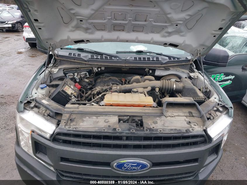 2018 FORD F-150 VIN: 1FTMF1CB9JFE61229