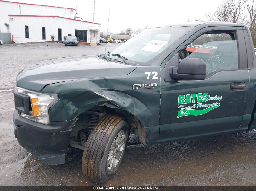 2018 FORD F-150 XL - 1FTMF1CB9JFE61229