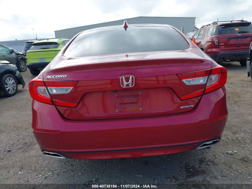 2018 Honda Accord Touring VIN: 1HGCV1F98JA139588 Lot: 40738194