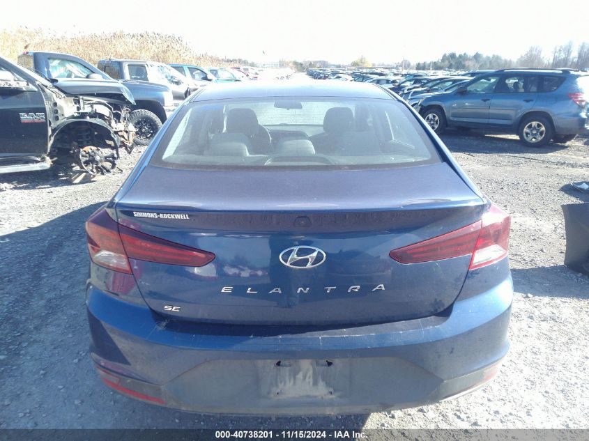 2019 HYUNDAI ELANTRA SE - 5NPD74LF0KH459796